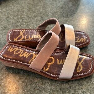 Sam Edelman wedge sandals size 7.5